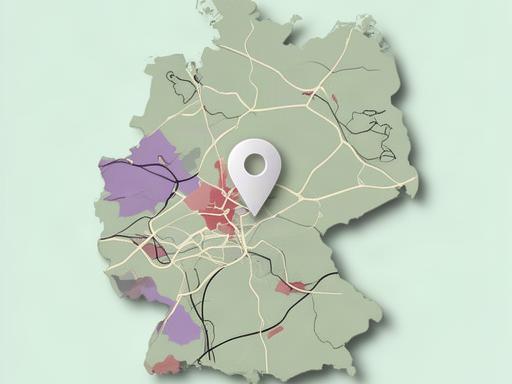 Karte mit dem Standort von Nagel Analyse GmbH in Braunfels, Hessen